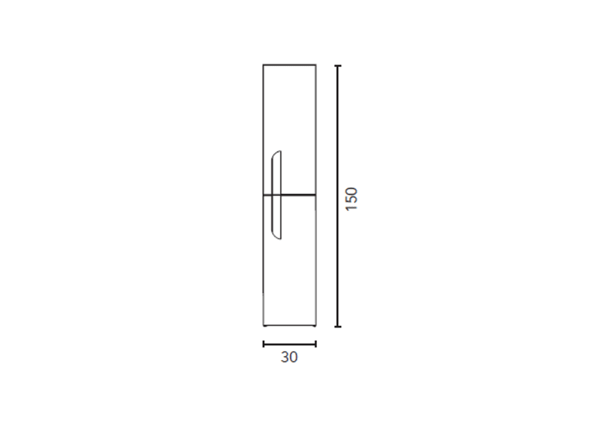 Colonne de bain Vitale Royo croquis 14