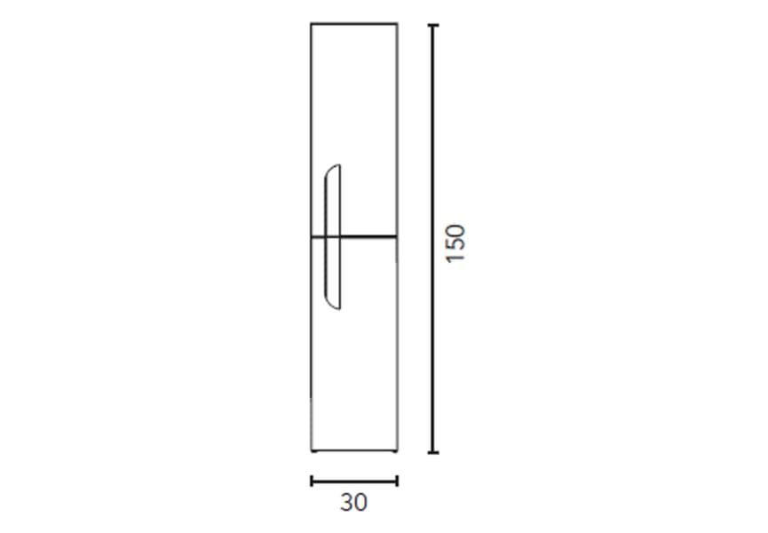 Colonne de bain Vitale Royo croquis 15