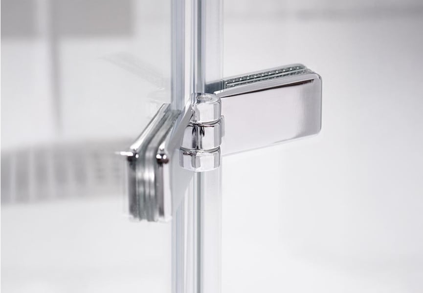 Bruntec Paroi de douche spacieuse sur mesure détail 1