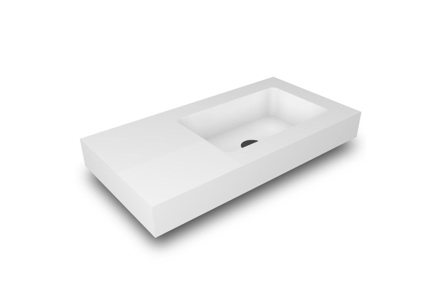 Lavabo suspendu Bruntec Travat principal 0