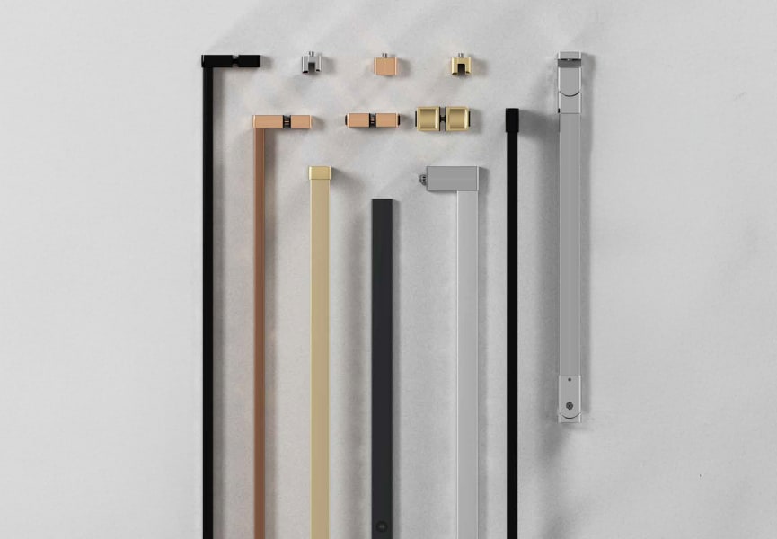 Paroi de douche Versatil VR Lite 240 Profiltek détail 2