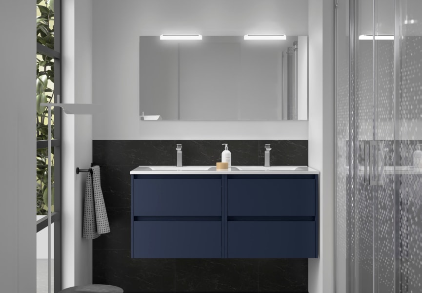 Ensemble de meubles de salle de bains Noja Salgar principal 2