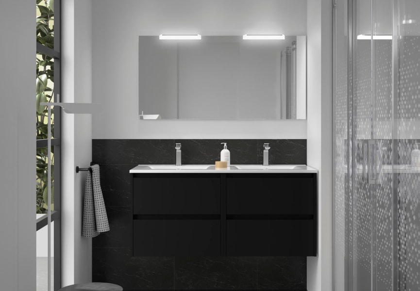 Ensemble de meubles de salle de bains Noja Salgar principal 1