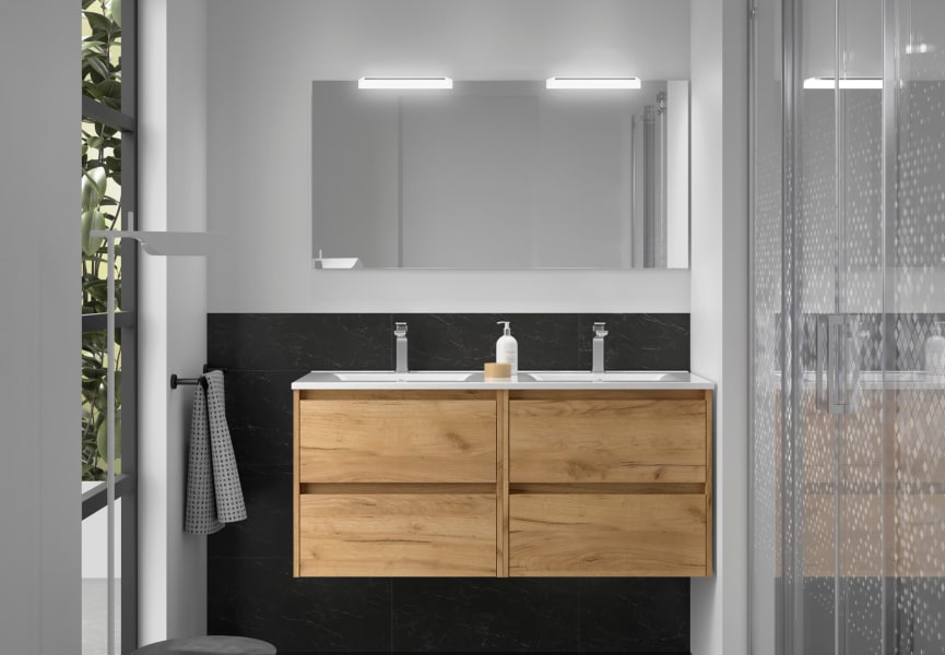 Ensemble de meubles de salle de bains Noja Salgar principal 6