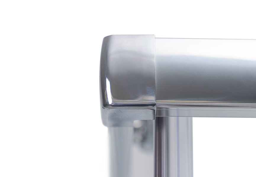 Paroi de douche noir Sabik Bruntec détail 7