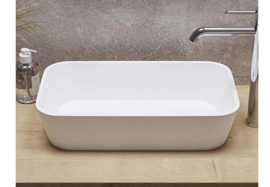Biel Bassin à poser massif avec profondeur réduite Art and Bath principal 0