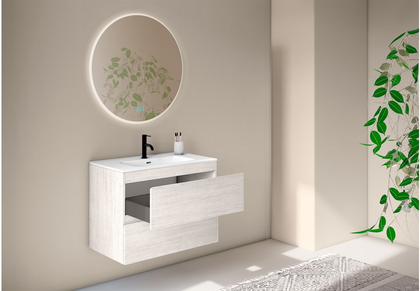 Ensemble de meubles de salle de bains Roma Bruntec détail 13