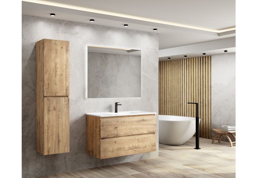 Ensemble de meubles de salle de bains Roma Bruntec principal 6