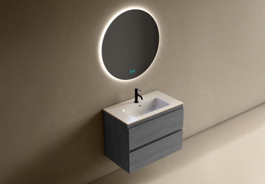 Ensemble de meubles de salle de bains Roma Bruntec principal 4