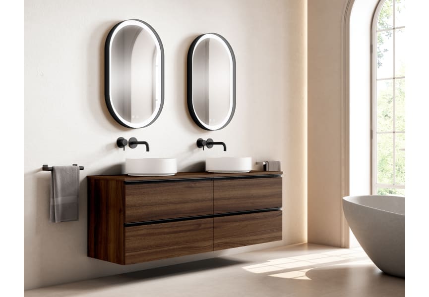 Meuble de salle de bains avec plan de toilette hydrofuge Granada Visobath principal 3