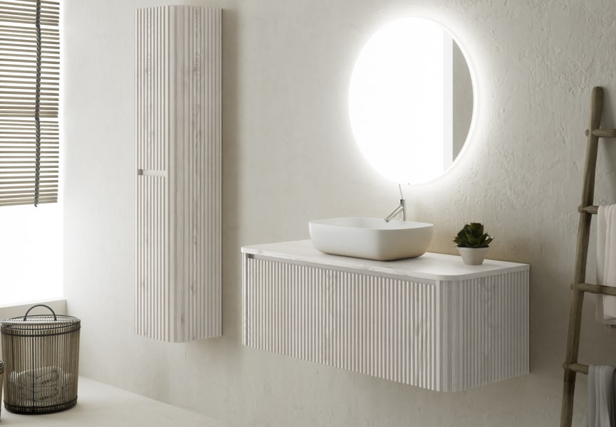 Meubles de salle de bain en bois massif Baviera Bruntec principal 2