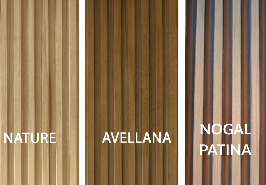 Meubles de salle de bains avec comptoir en bois massif Baviera Bruntec détail 5