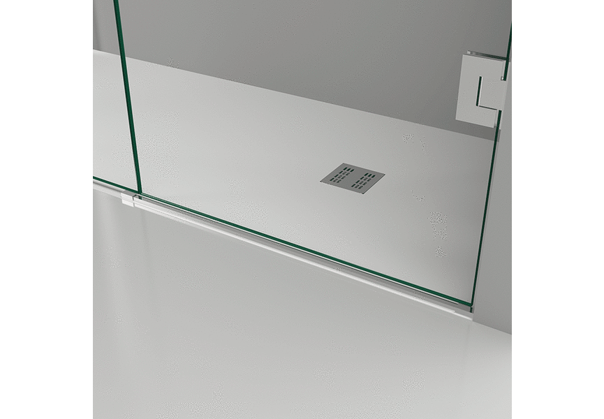 Paroi de douche Anthe Bruntec détail 1