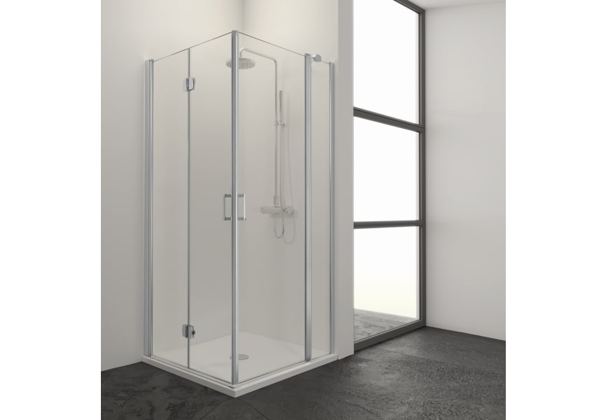 Paroi de douche spéciale (ES-214+ES-290) par Profiltek principal 0