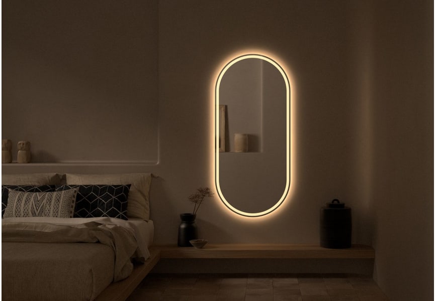 Miroir de salle de bain LED Aris Bruntec principal 3