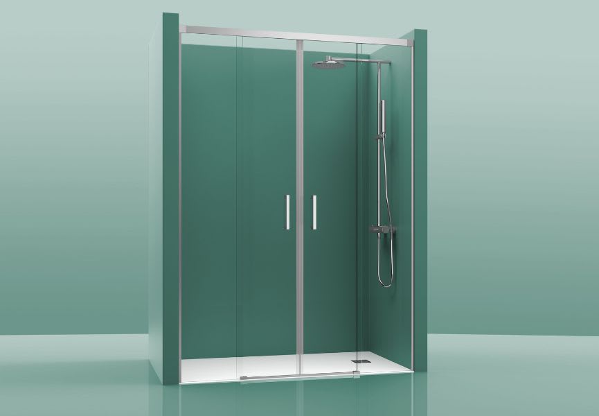 Paroi de douche sur mesure Elara Bruntec principal 1