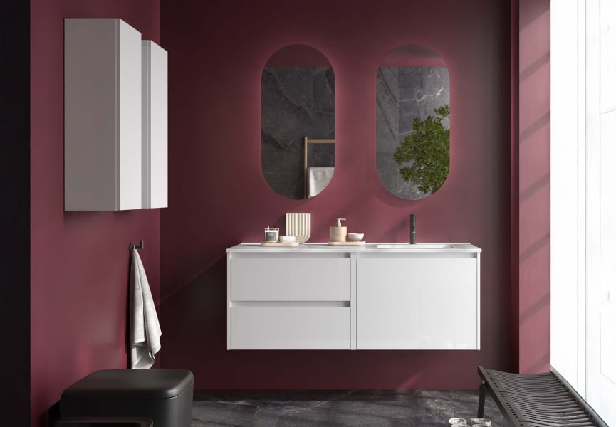 Ensemble de meubles de salle de bains Noja Salgar principal 3