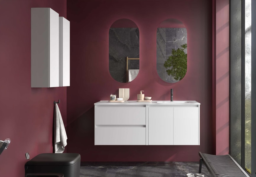 Ensemble de meubles de salle de bains Noja Salgar principal 4