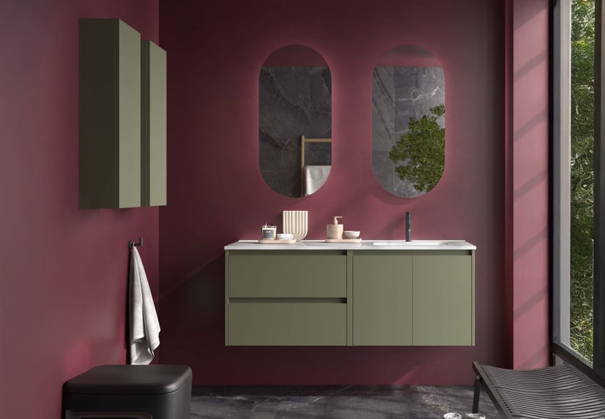 Ensemble de meubles de salle de bains Noja Salgar principal 7