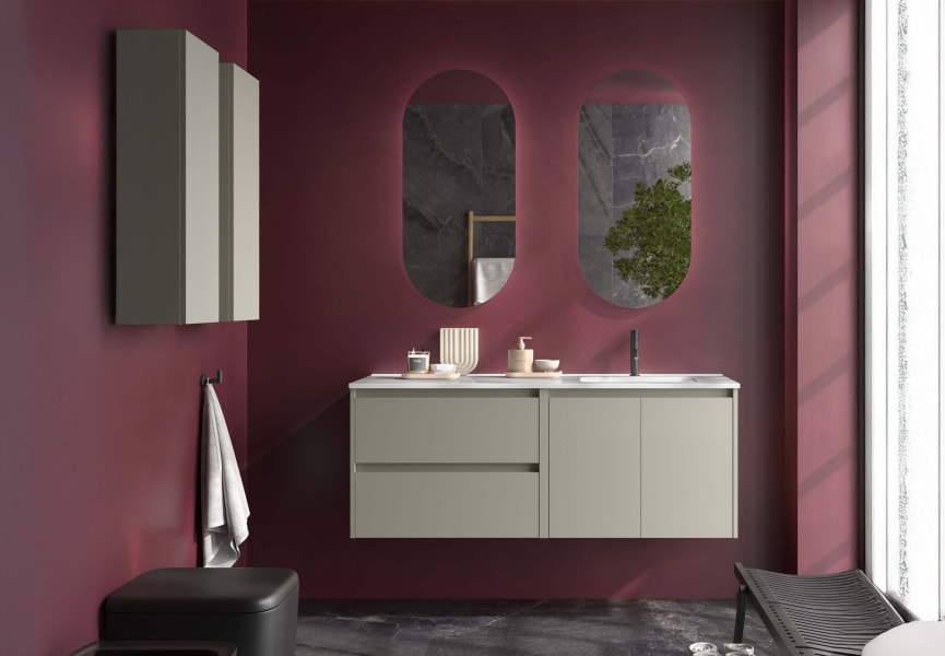 Ensemble de meubles de salle de bains Noja Salgar principal 9