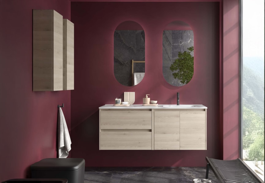 Ensemble de meubles de salle de bains Noja Salgar principal 0