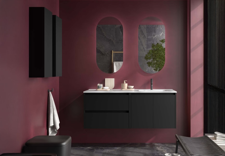 Ensemble de meubles de salle de bains Noja Salgar principal 5