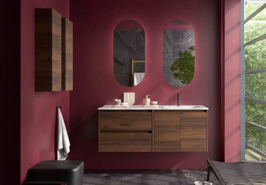 Ensemble de meubles de salle de bains Noja Salgar principal 2