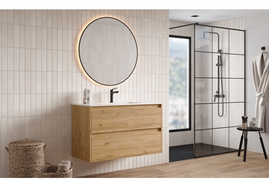 Ensemble complet de meubles de salle de bains Artemisa Bruntec principal 0