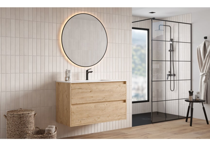 Ensemble complet de meubles de salle de bains Artemisa Bruntec principal 1