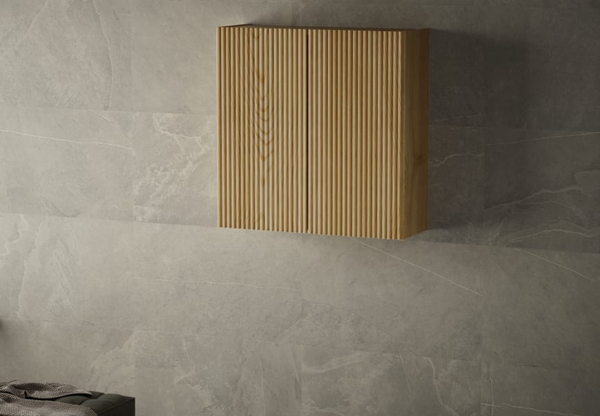 Penderie double 2 portes en bois massif Alpes Bruntec détail 2