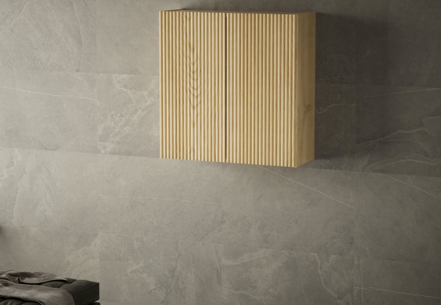 Penderie double 2 portes en bois massif Alpes Bruntec détail 3