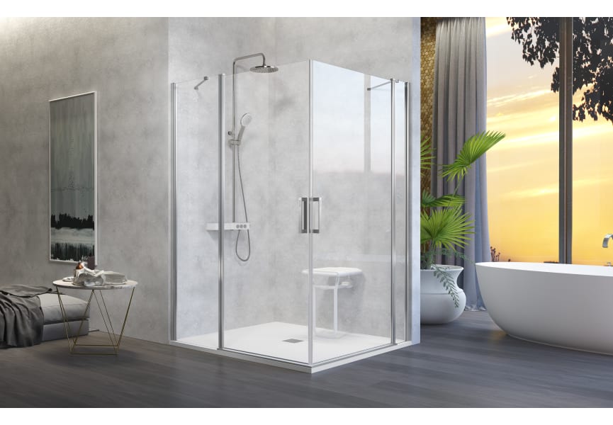 Paroi de douche Nardi (NA502+NA502) Kassandra principal 0