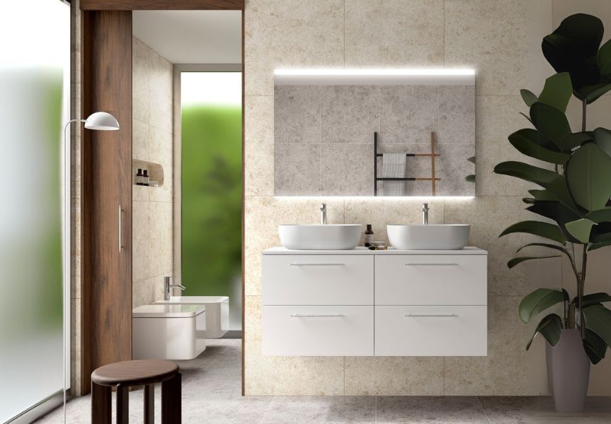 Meubles de salle de bains avec plan de toilette Silane Salgar principal 3