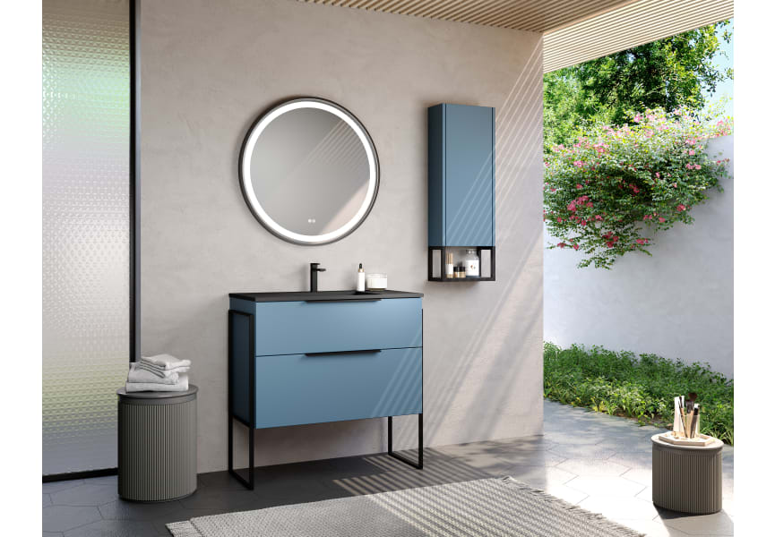 Meuble de salle de bains Galsaky industrial Coycama principal 2