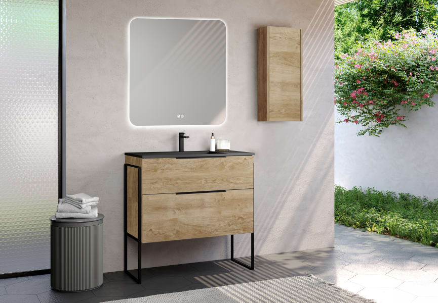 Meuble de salle de bains Galsaky industrial Coycama principal 0