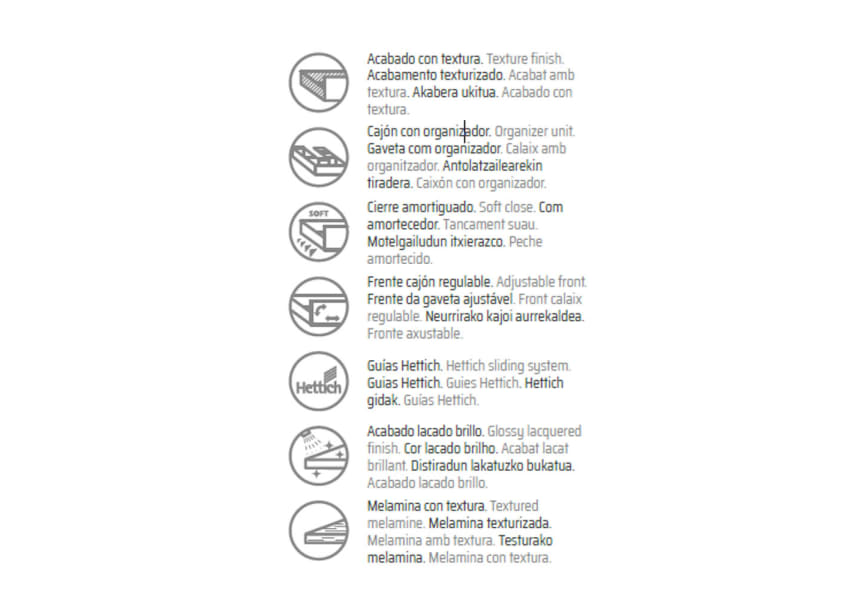 Meuble de salle de bains Galsaky industrial Coycama option 12