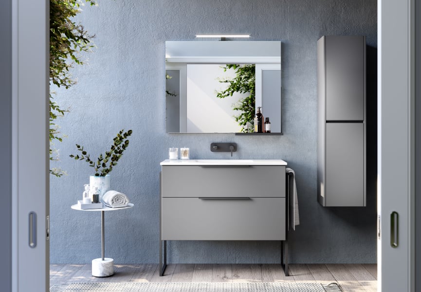 Meuble de salle de bains Galsaky industrial Coycama principal 6