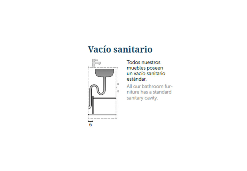 Meuble de salle de bains Galsaky industrial Coycama option 14