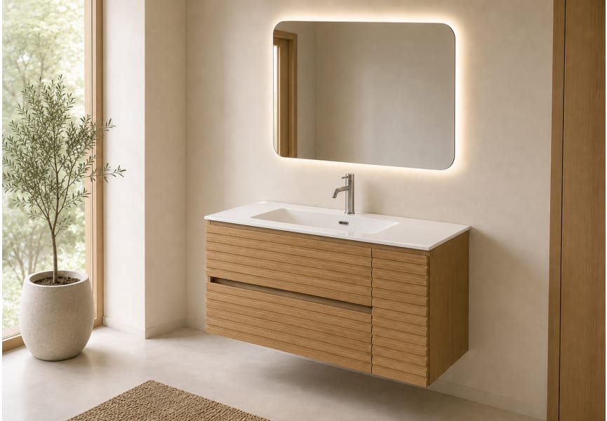 Ensemble de meubles de salle de bains Alpes 21 Bruntec principal 0