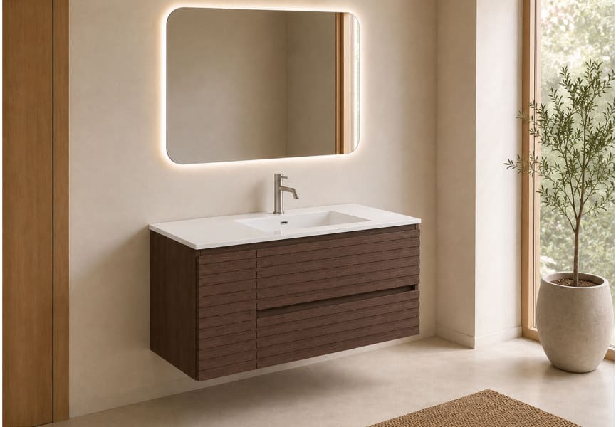 Ensemble de meubles de salle de bains Alpes 21 Bruntec principal 5
