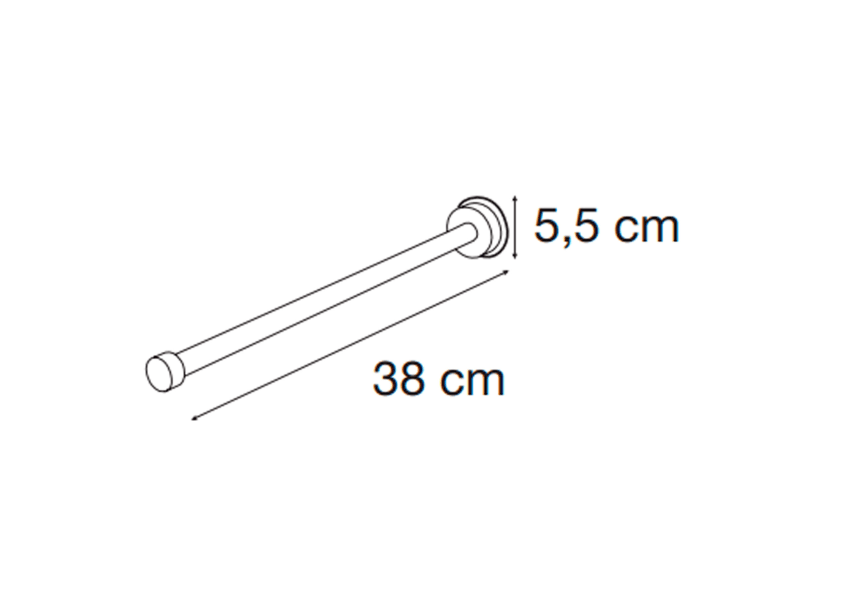 Porte-serviettes de salle de bains Arena Mediterranea de baño croquis 1