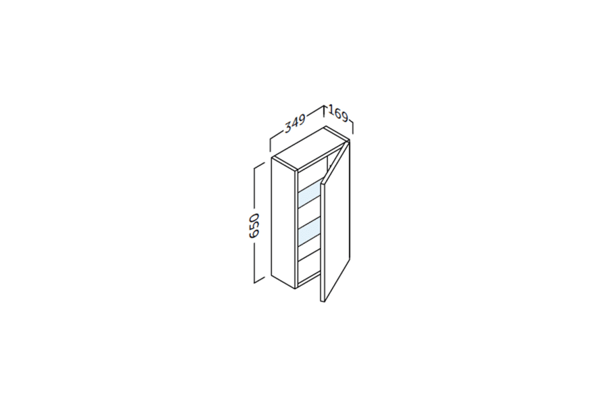 Colonne de salle de bains Landes Coycama croquis 11