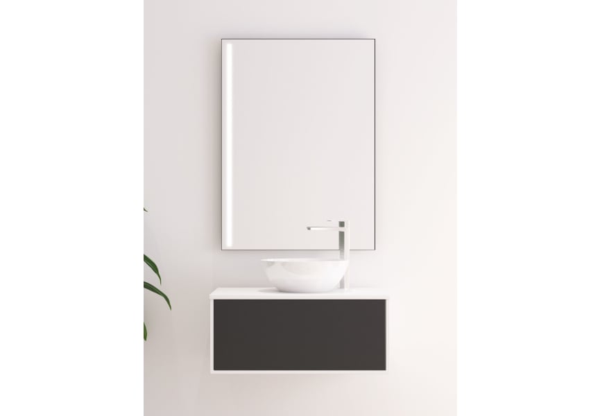 Bruntec Goso miroir de salle de bain avec éclairage LED principal 1