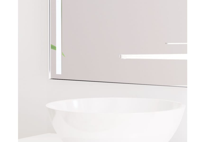 Bruntec Goso miroir de salle de bain avec éclairage LED détail 3