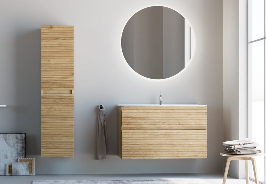 Bruntec Horizontal Palilleria Alpes 1 ensemble de meubles de salle de bains principal 1