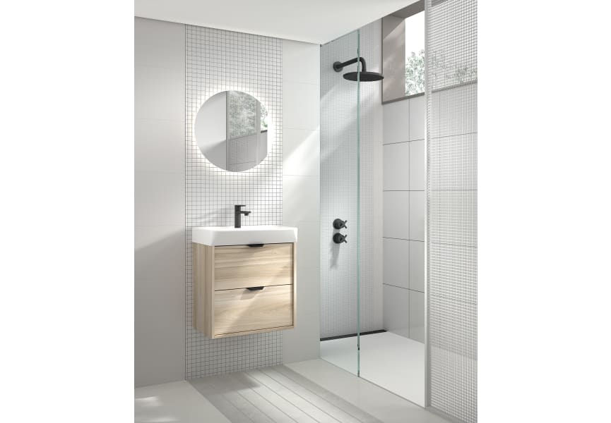 Ensemble de meubles de salle de bains faible profondeur 35,5 cm Midi Visobath principal 0
