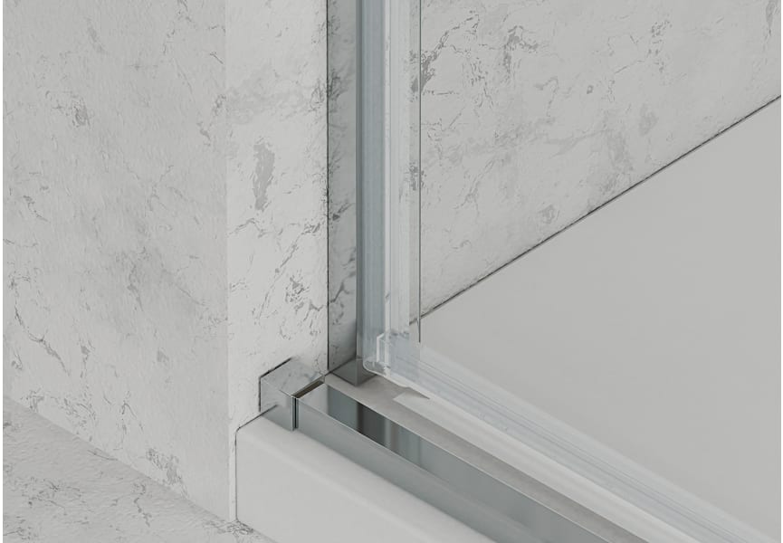 Paroi de douche coulissante sur mesure Aria Bruntec détail 10