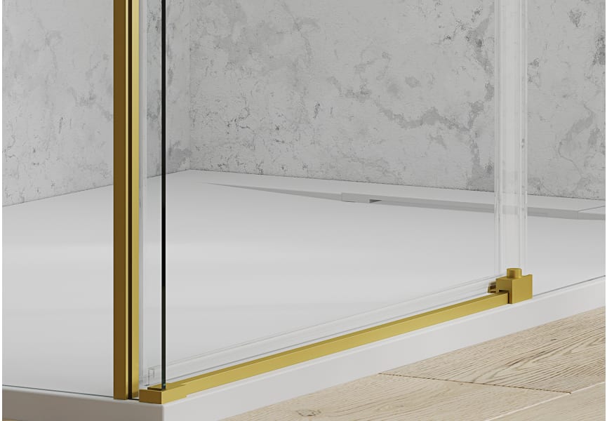 Paroi de douche coulissante sur mesure Aria Bruntec détail 8