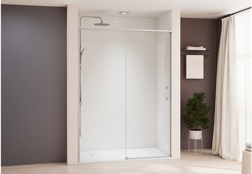 Paroi de douche coulissante sur mesure Aria Bruntec principal 3