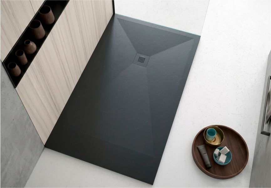 Receveur de douche en résine Stone Plus Bruntec principal 0